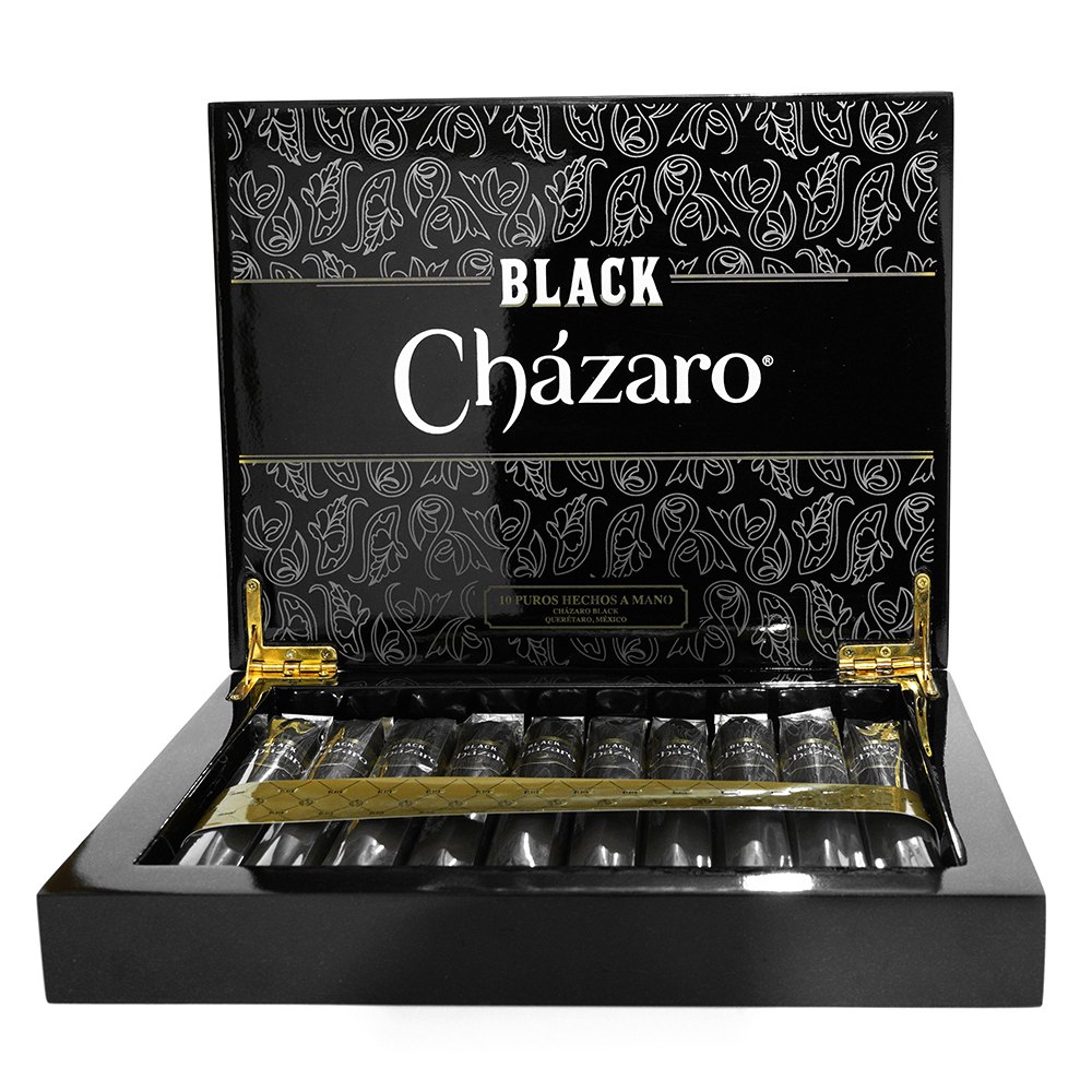Black Cházaro cabinet box of twenty-five cigars